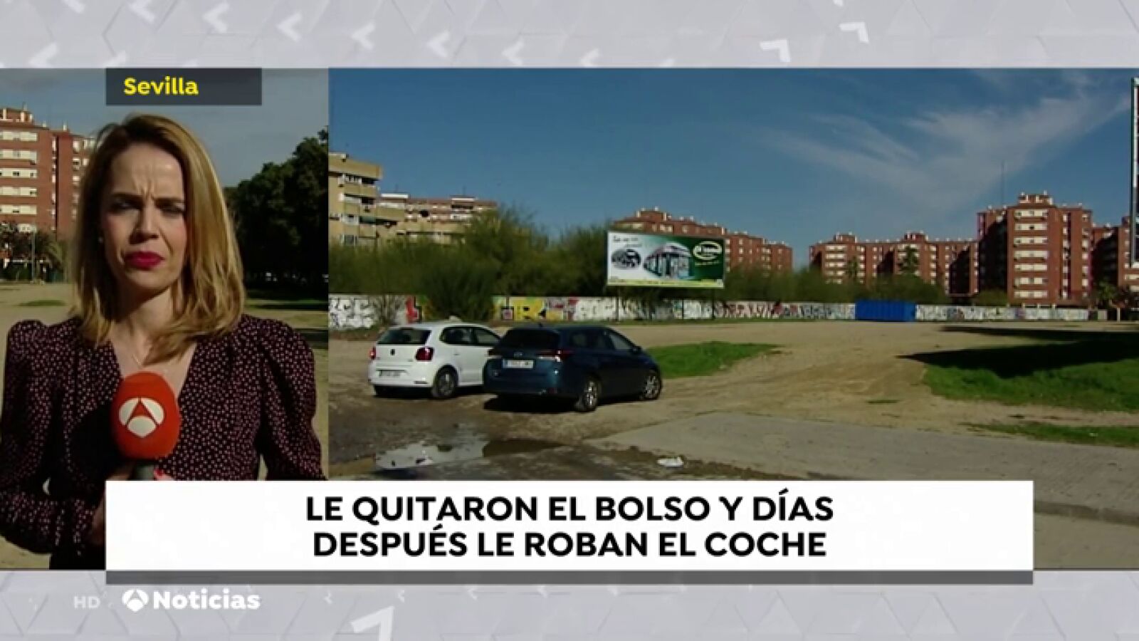 Le roban el bolso y diez días después entran en su casa y le roban el coche en Sevilla