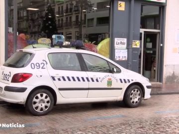 Coche de la Policía de Pola de Siero, en Asturias