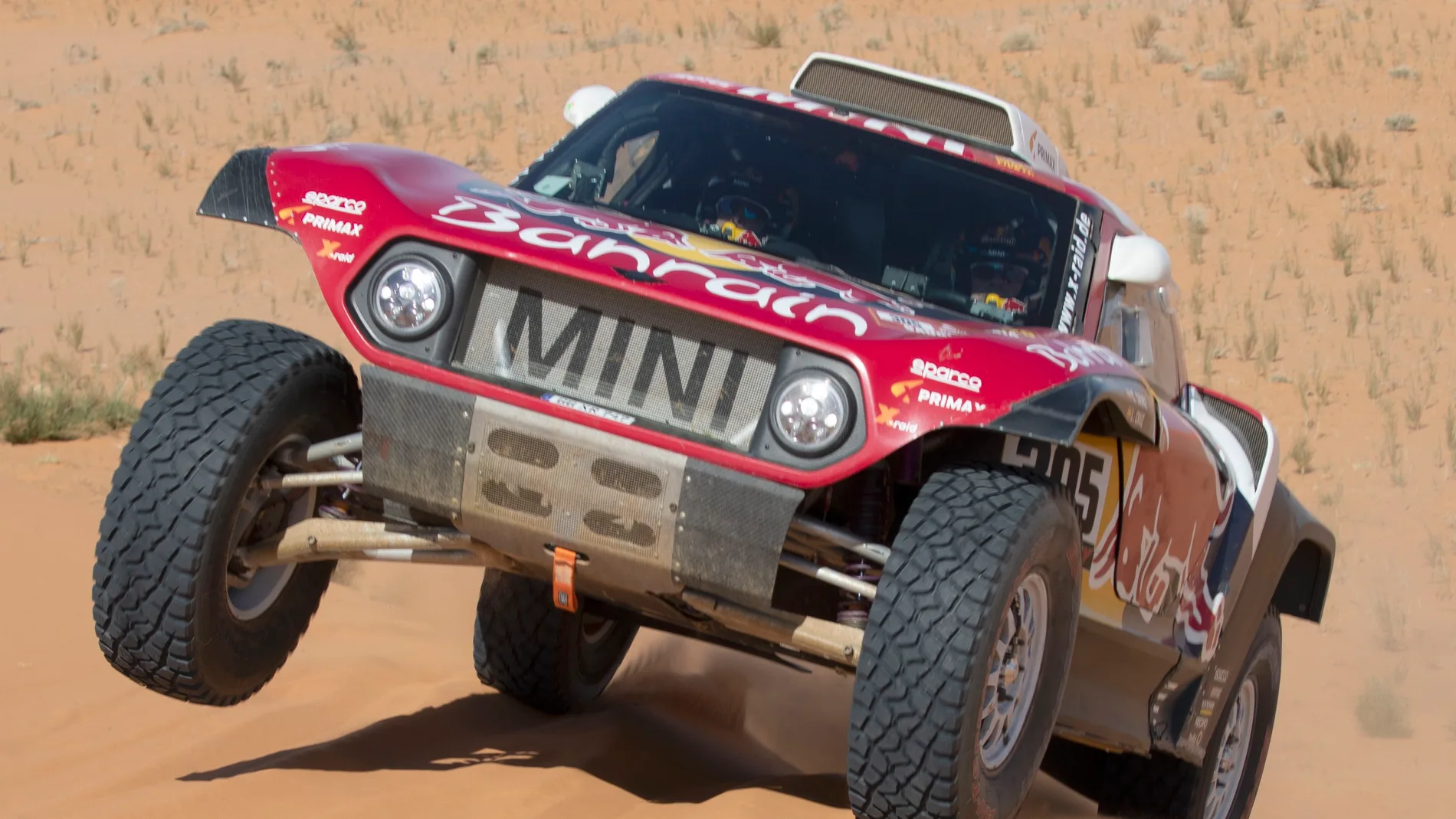Carlos Sainz, en acción en la sexta etapa del Dakar Carlos Sainz, en acción en la sexta etapa del Dakar