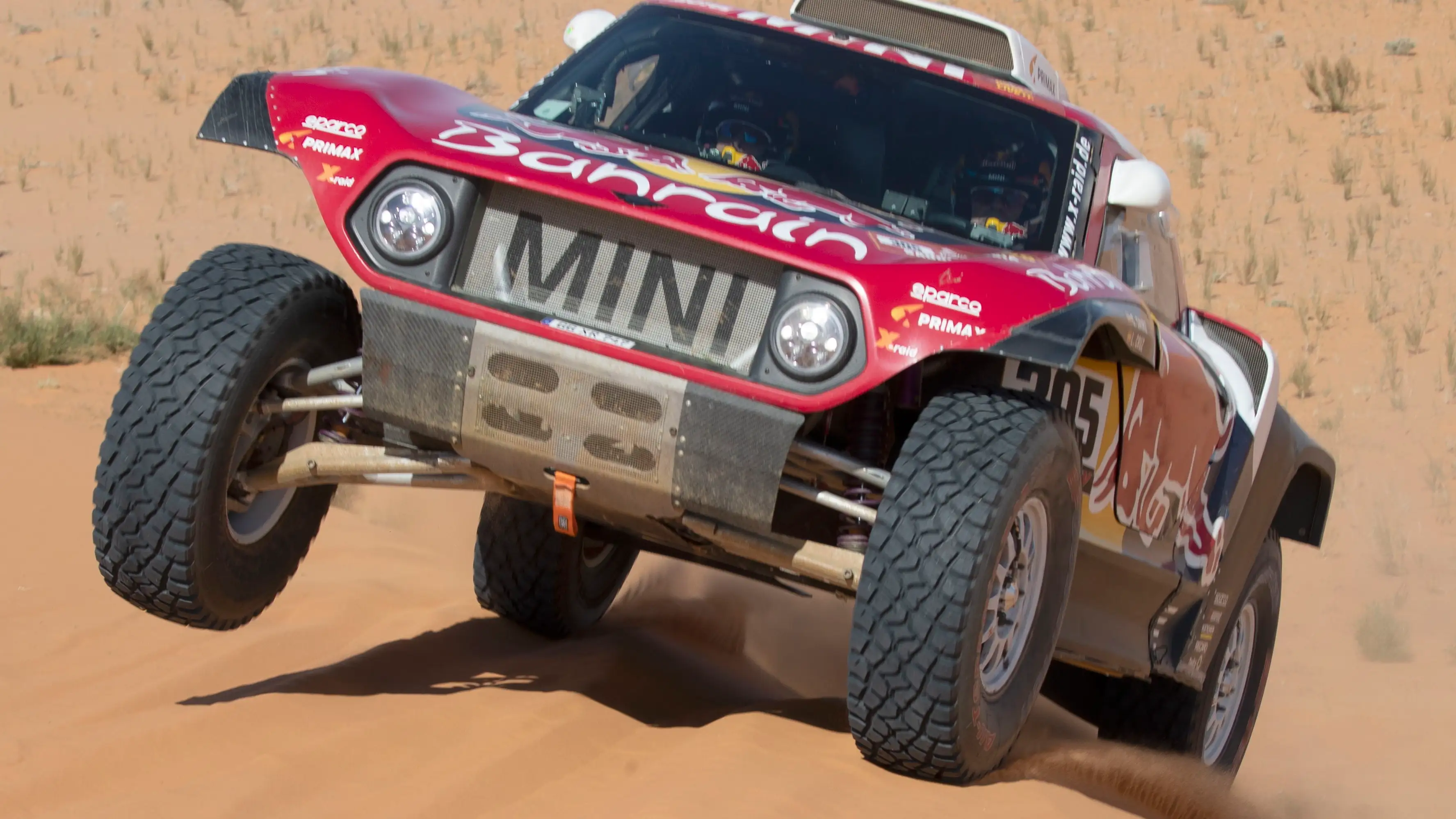 Carlos Sainz, en acción en la sexta etapa del Dakar Carlos Sainz, en acción en la sexta etapa del Dakar