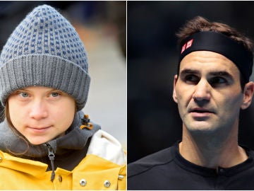Greta Thunberg contra Federer