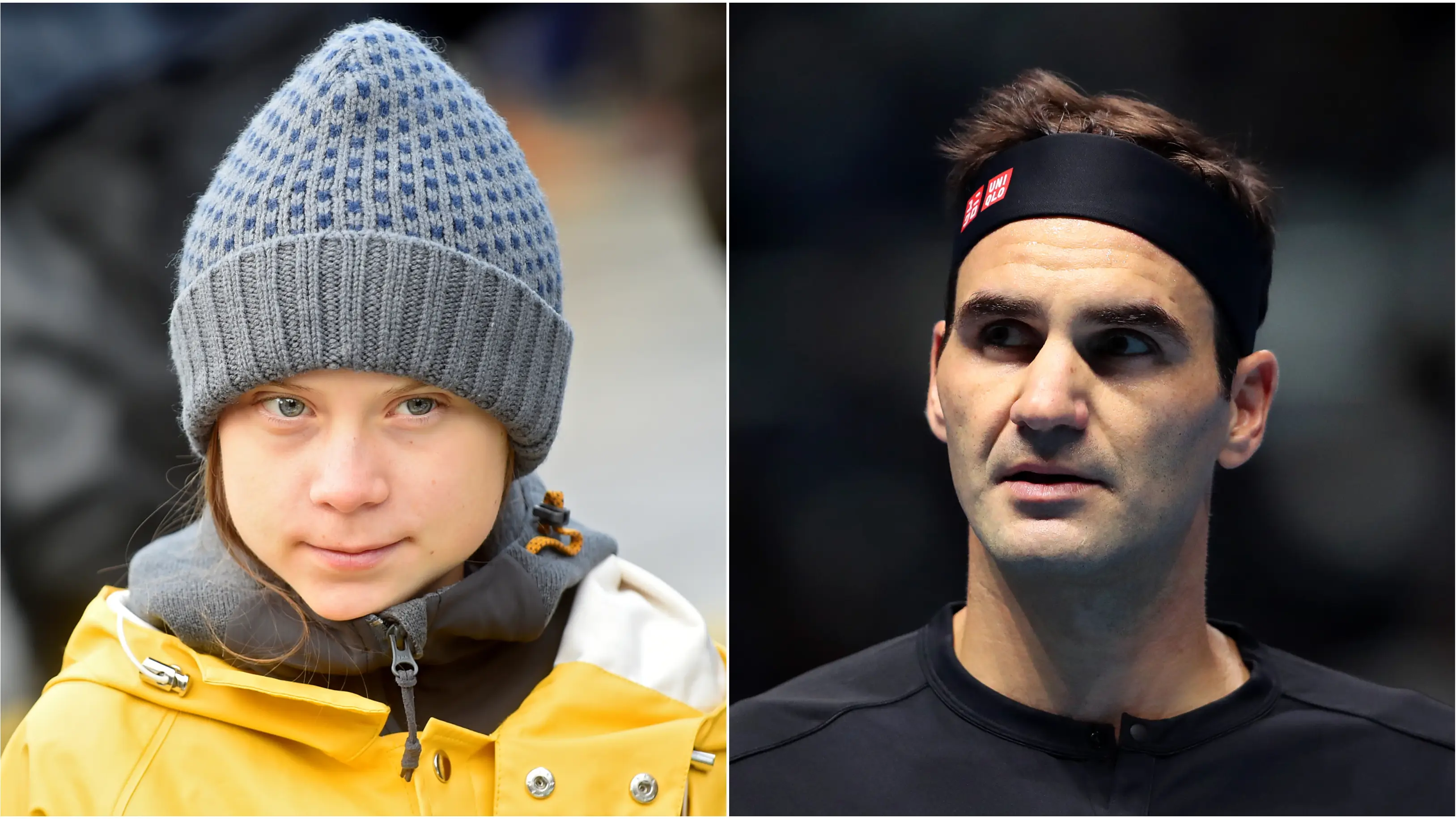 Greta Thunberg contra Federer Greta Thunberg contra Federer