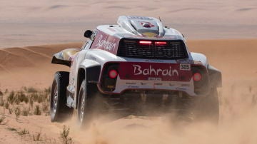 Carlos Sainz durante la sexta etapa del Rally Dakar