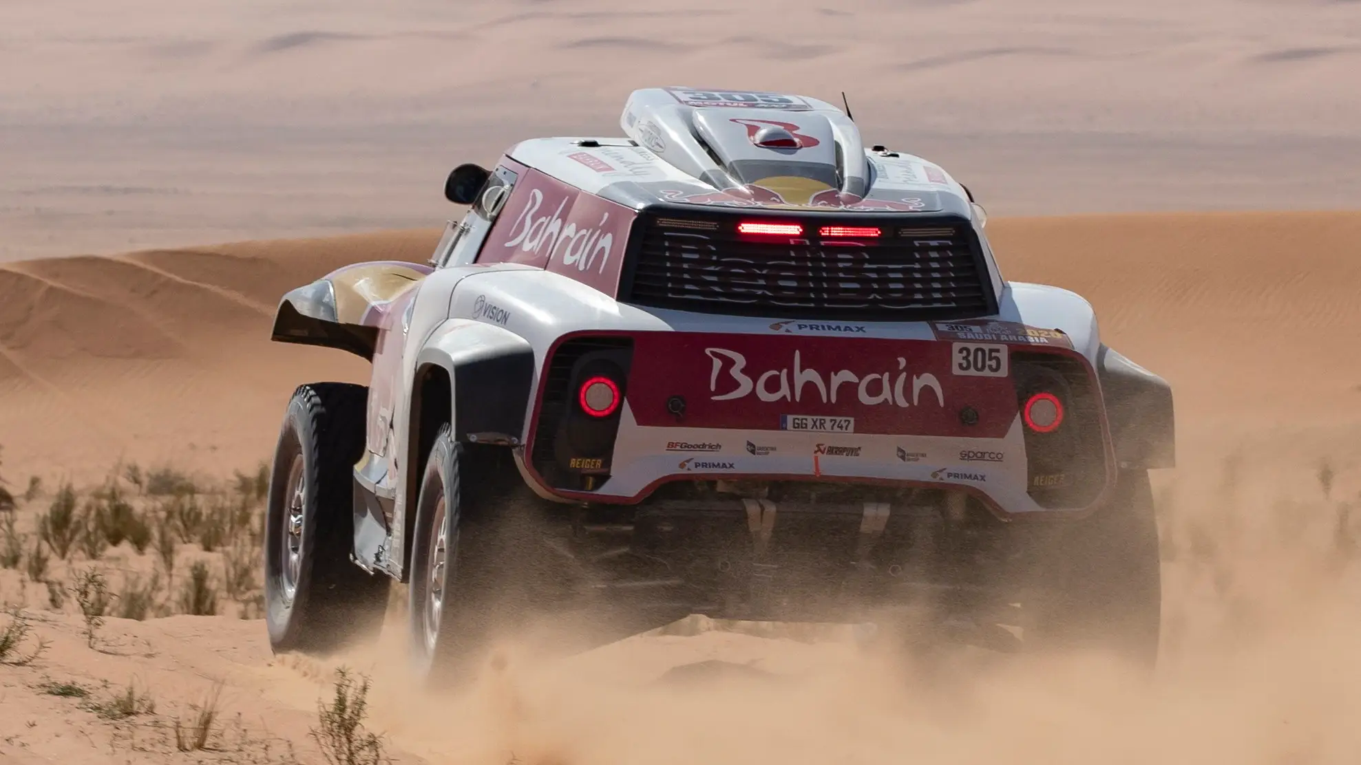 Carlos Sainz durante la sexta etapa del Rally Dakar Carlos Sainz durante la sexta etapa del Rally Dakar