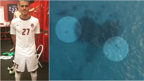 Muere Eric Birighitti devorado por los tiburones Muere Eric Birighitti devorado por los tiburones