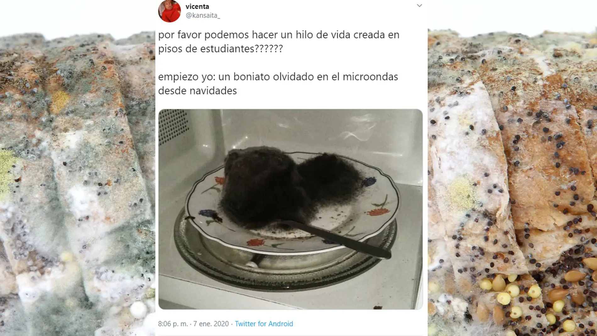 Hilo de Twitter sobre estudiantes universitarios
