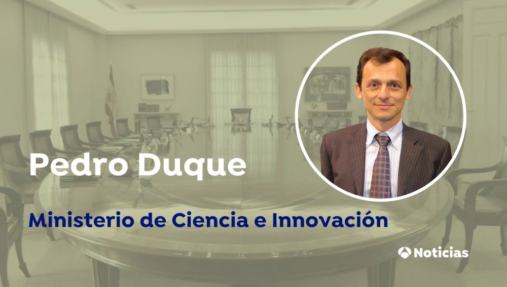 Pedro Duque, ministro de Ciencia
