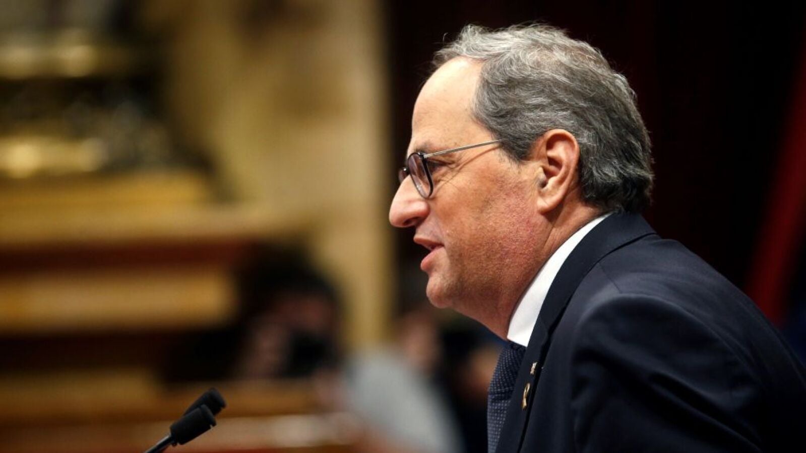 La fiscalía apoya dejar en suspenso la inhabilitación de Torra