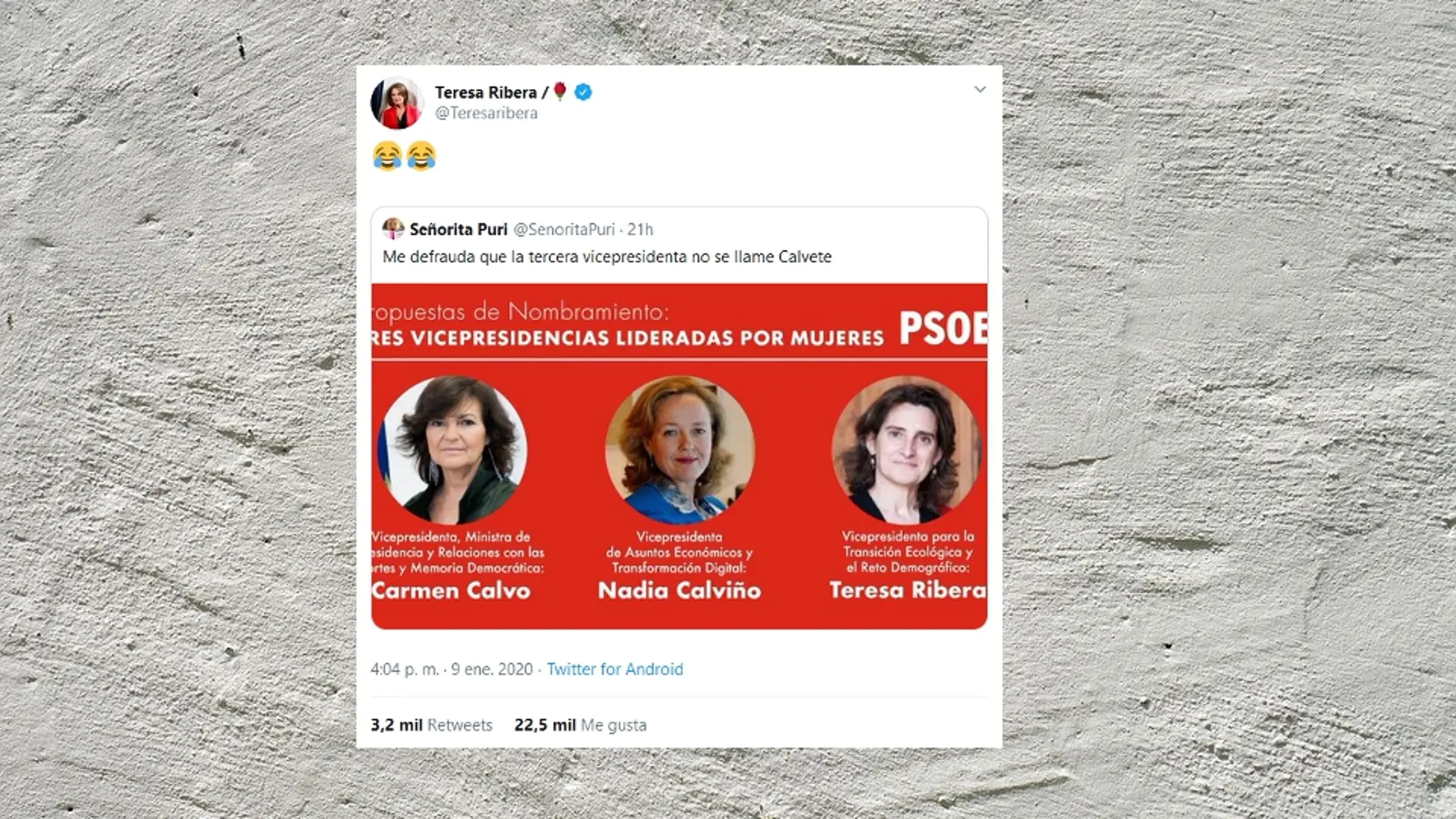 Memes sobre las cuatro vicepresidencias