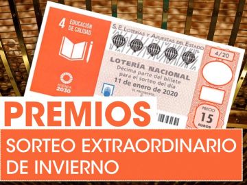 Premios del Sorteo Extraordinario de Invierno de la Lotería Nacional del sábado 11 de enero
