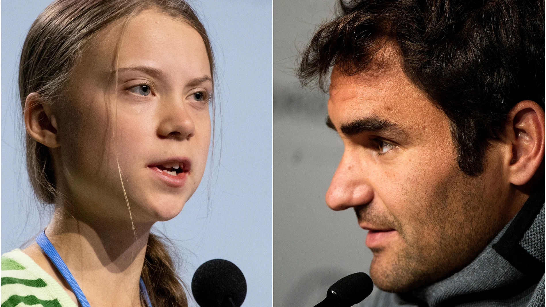 Federer responde a las críticas de Greta Thunberg Federer responde a las críticas de Greta Thunberg