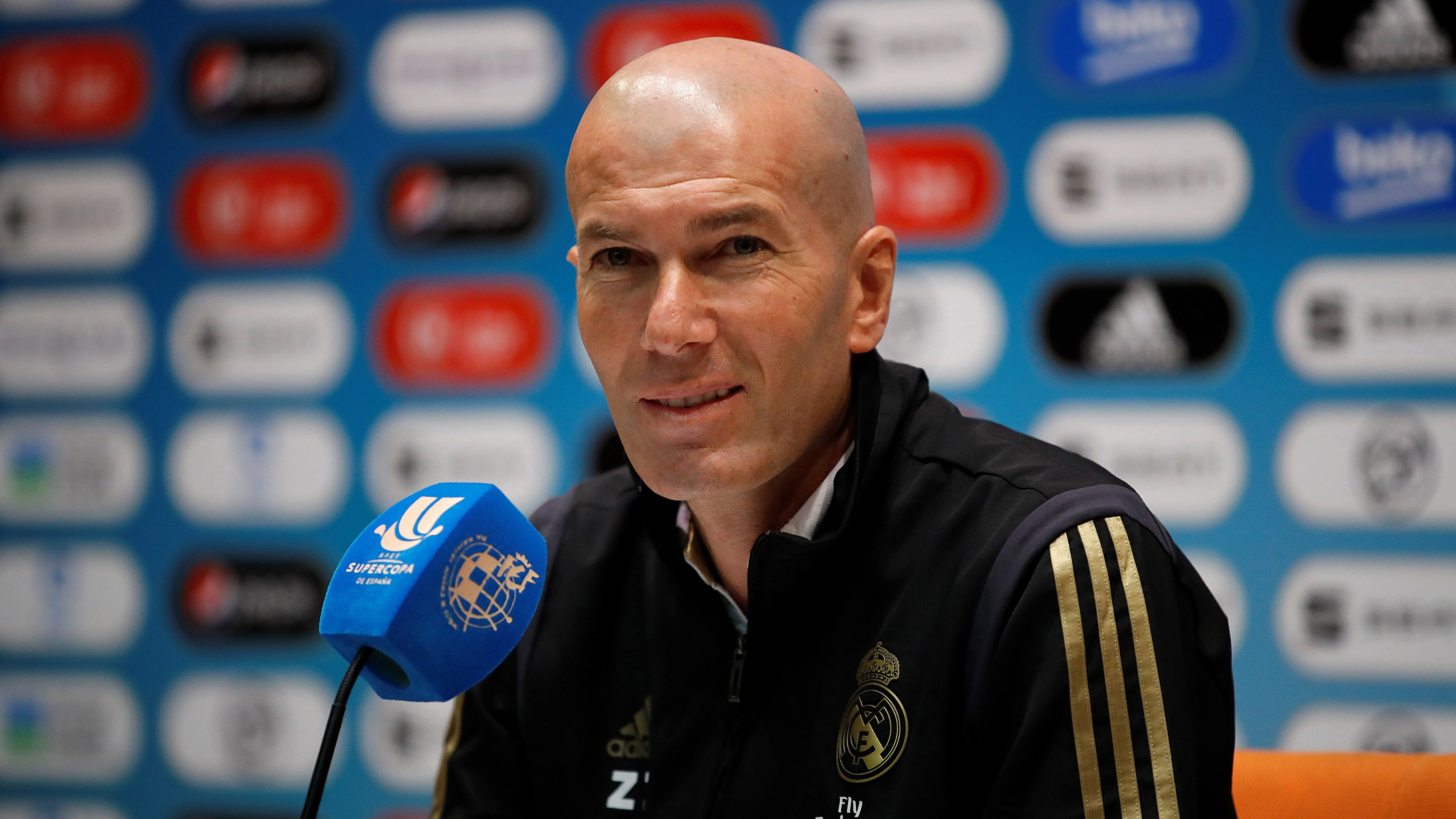 Zinedine Zidane, en rueda de prensa Zinedine Zidane, en rueda de prensa