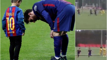 El golazo de Thiago Messi