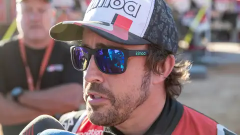 Fernando Alonso habla después de su primera semana de Dakar Dakar