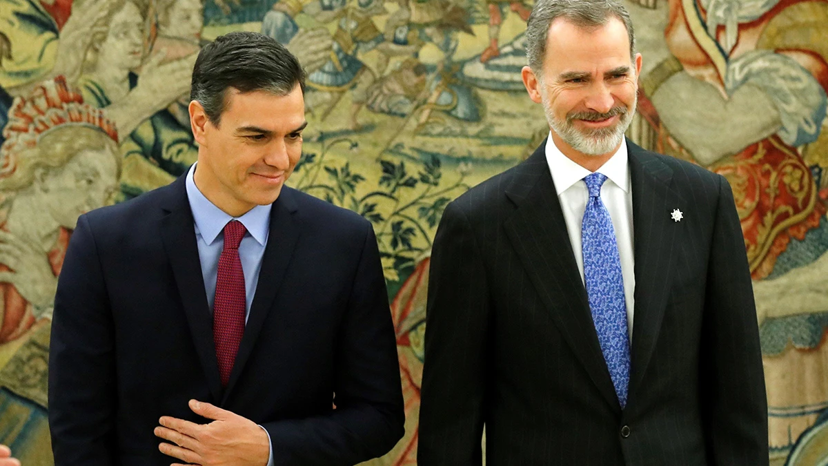 Pedro Sánchez y el Rey Felipe VI Pedro Sánchez y el Rey Felipe VI
