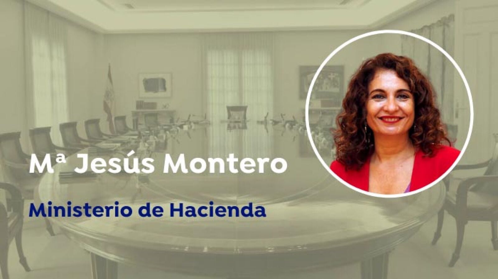 María Jesús Montero, ministra de Hacienda