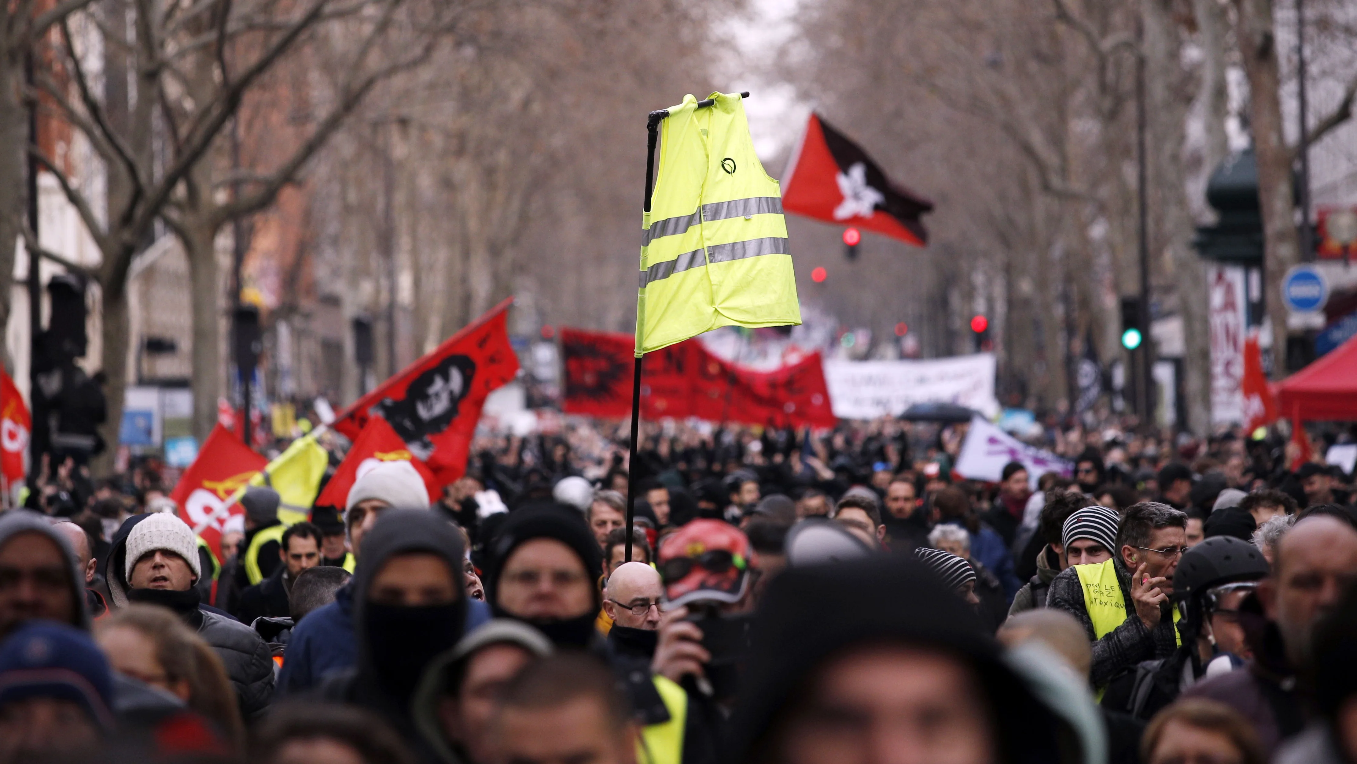 Protestas en Francia
