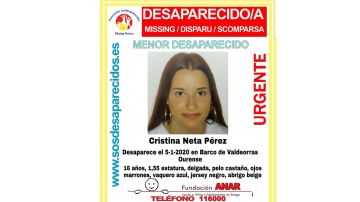 Desaparecida en Ourense