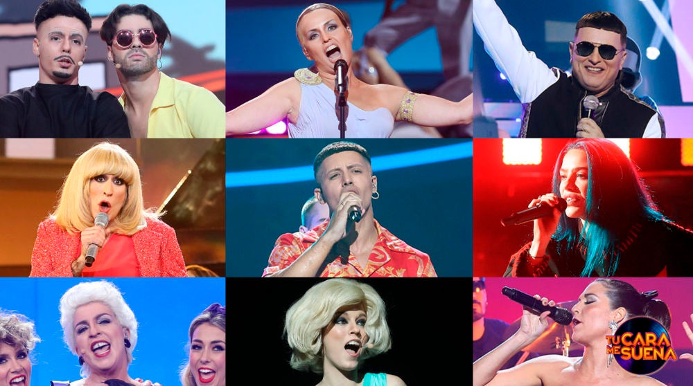 Ranking de la primera gala de la octava edición de 'Tu cara me suena'