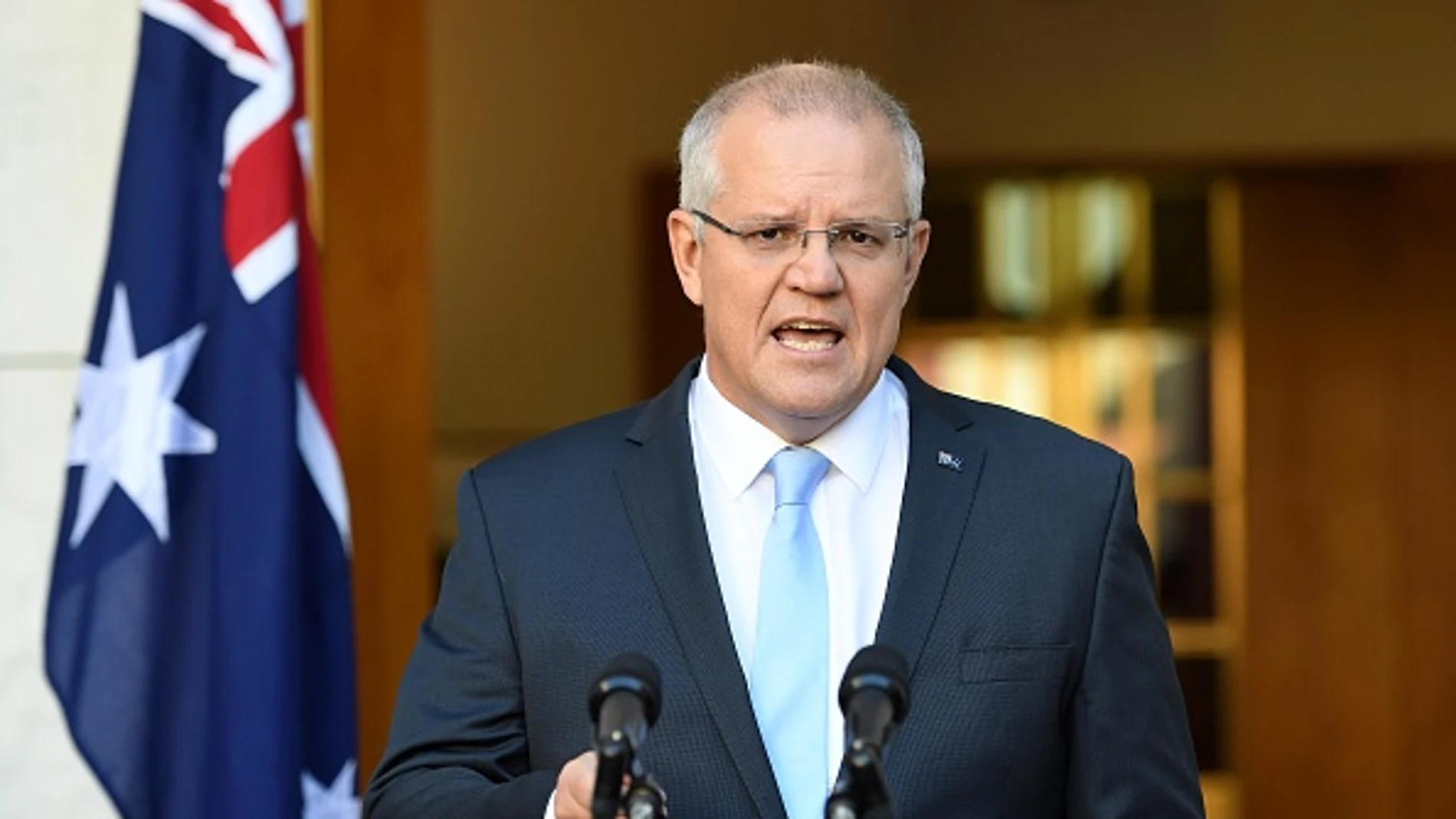 Presidente de Australia, Scott Morrison Presidente de Australia, Scott Morrison