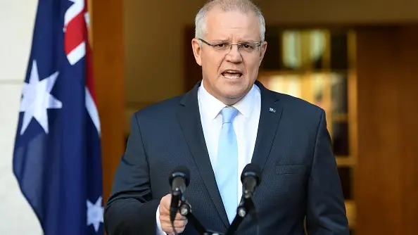 Presidente de Australia, Scott Morrison Presidente de Australia, Scott Morrison