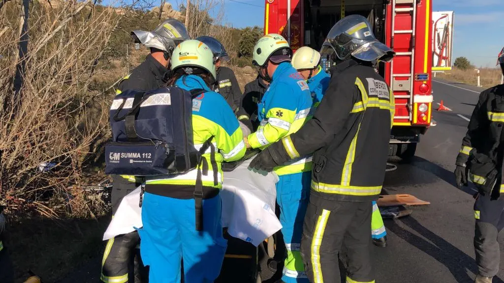 Accidente Manzanares del Real