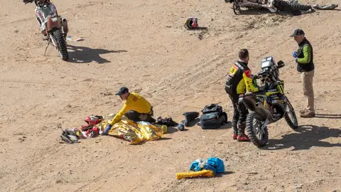 Marc Coma ocultó a Fernando Alonso la muerte de Paulo Gonçalves tras pasar muy cerca del lugar del accidente Rally Dakar 2020