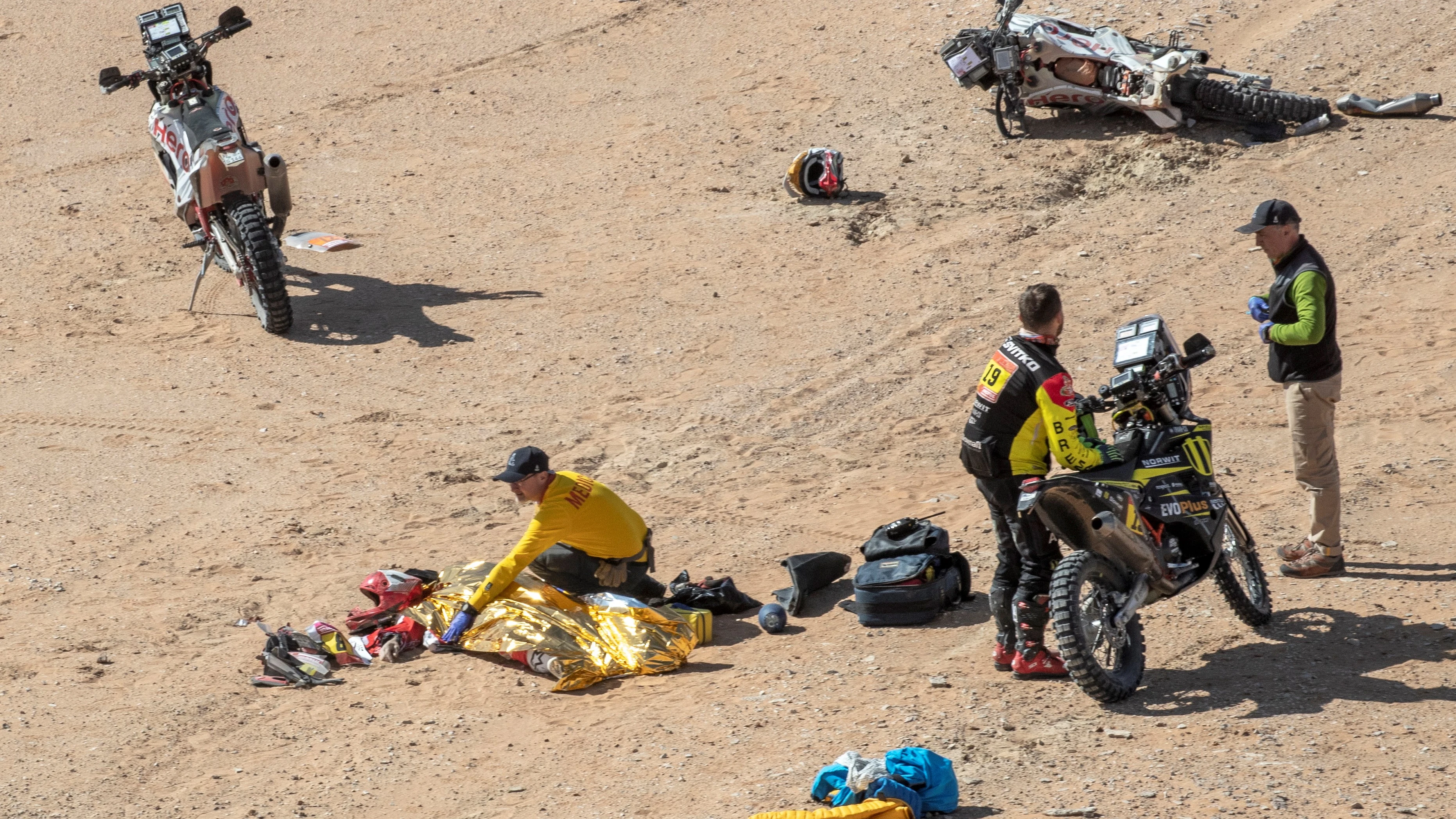 Marc Coma ocultó a Fernando Alonso la muerte de Paulo Gonçalves tras pasar muy cerca del lugar del accidente Rally Dakar 2020