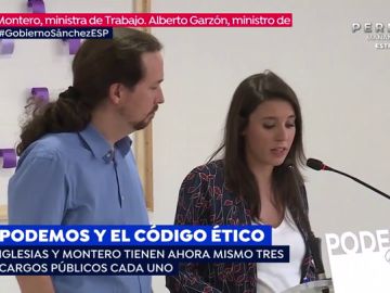 ¿Incumplen Pablo Iglesias e Irene Montero el código ético de Unidas Podemos?