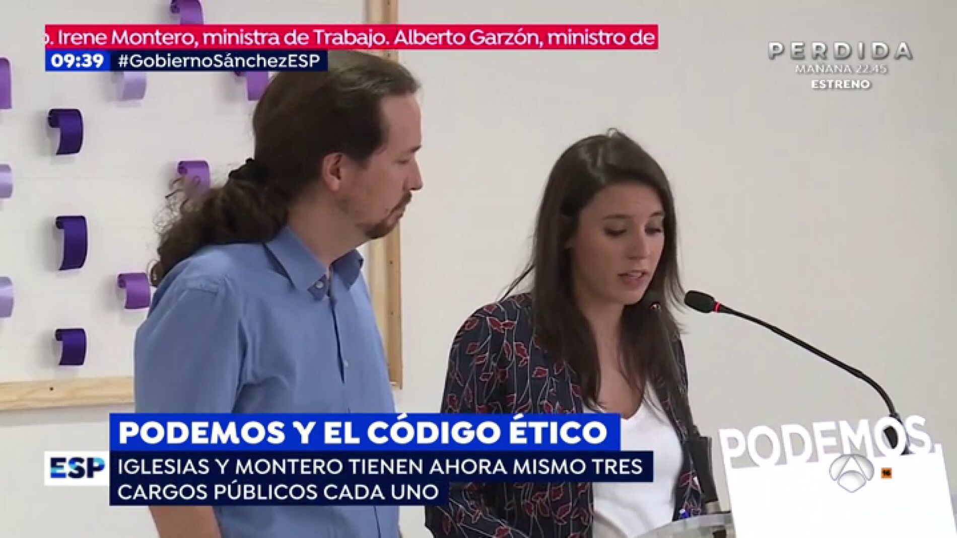 &iquest;Incumplen Pablo Iglesias e Irene Montero el c&oacute;digo &eacute;tico de Unidas Podemos?