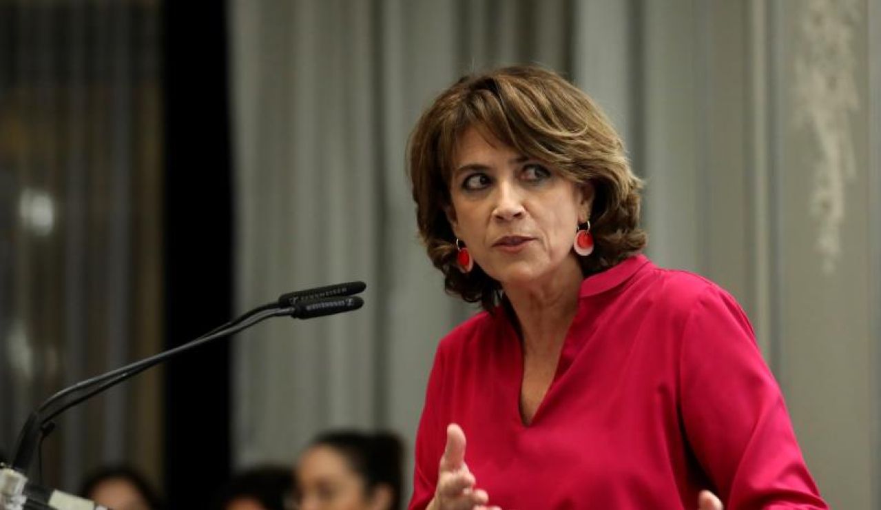 La hasta ahora ministra de Justicia, Dolores Delgado La hasta ahora ministra de Justicia, Dolores Delgado