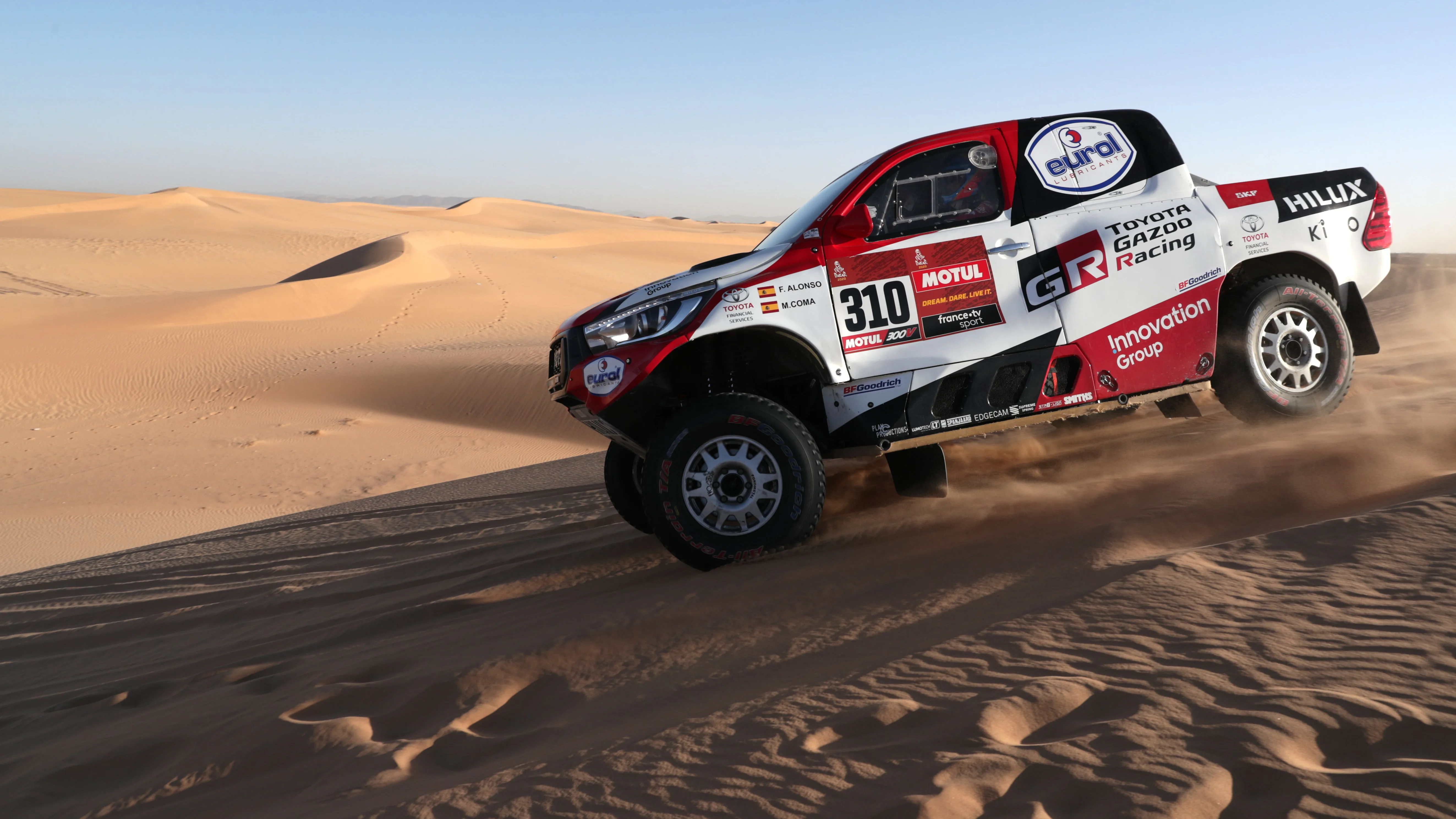 Fernando Alonso en el Dakar Fernando Alonso en el Dakar
