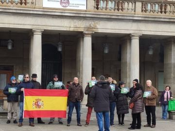 Manifestación de Vox en Vitoria