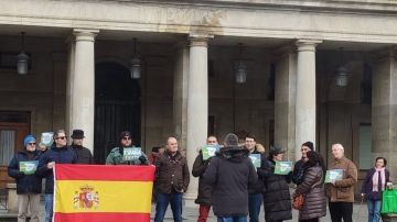 Manifestación de Vox en Vitoria