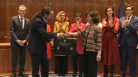 Pablo Iglesias: "Trabajaré para que sea la década del constitucionalismo democrático" Pablo Iglesias: "Trabajaré para que sea la década del constitucionalismo democrático"