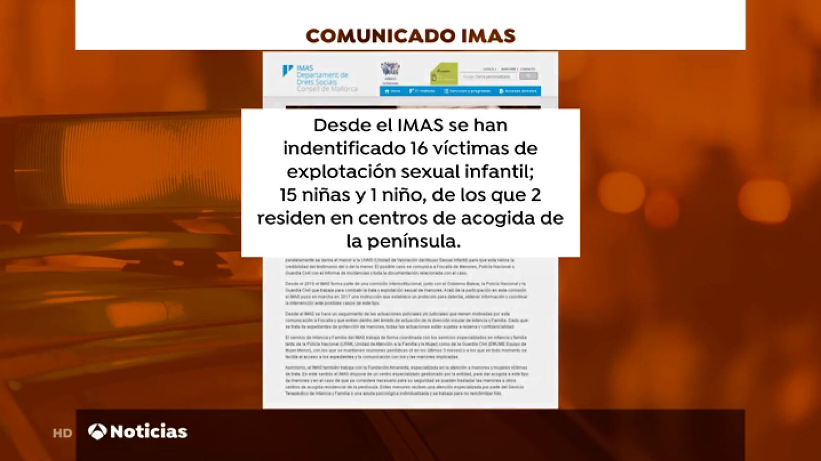 La violación grupal a una niña en Palma destapa 16 casos de explotación sexual de menores tutelados 