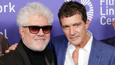 Pedro Almodóvar y Antonio Banderas Pedro Almodóvar y Antonio Banderas