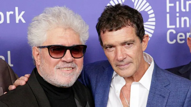 Pedro Almodóvar y Antonio Banderas Pedro Almodóvar y Antonio Banderas