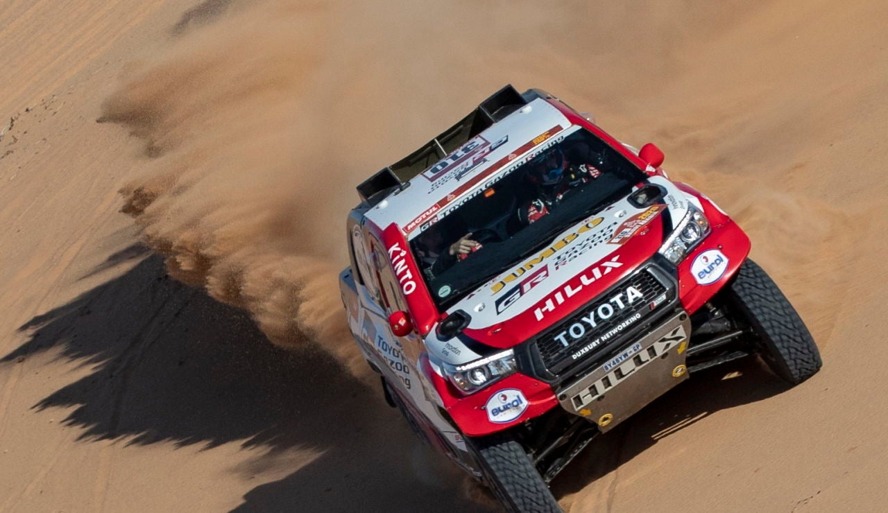 Rally Dakar 2020: Fernando Alonso y Marc Coma, durante el Dakar 2020 Rally Dakar 2020: Fernando Alonso y Marc Coma, durante el Dakar 2020