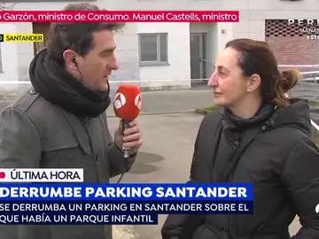 La presidenta de la asociación de vecinos donde se ha producido el derrumbe en Santander: "Estoy en shock" La presidenta de la asociación de vecinos donde se ha producido el derrumbe en Santander: "Estoy en shock"