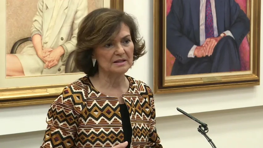 Carmen Calvo: "Seremos prudentes en la valentía" Carmen Calvo: "Seremos prudentes en la valentía"
