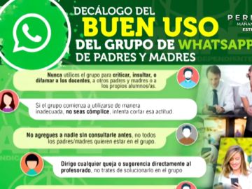 El décalogo para hacer un buen uso de los grupos de WhatsApp de padres y madres