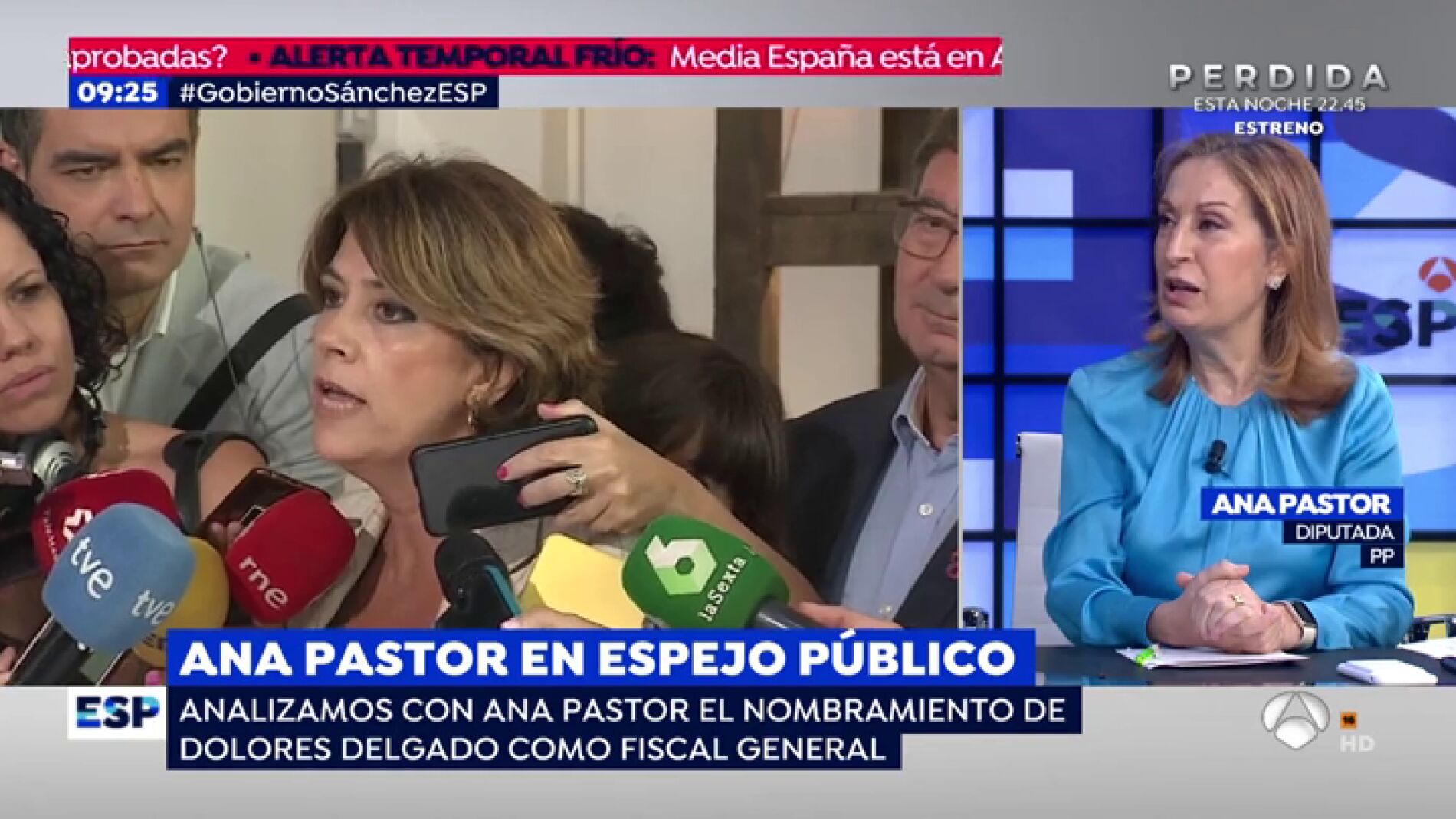 Ana Pastor: "Si queremos tener un Ministerio Fiscal tiene que ser desde el punto de vista &eacute;tico, est&eacute;tico y de fondo"
