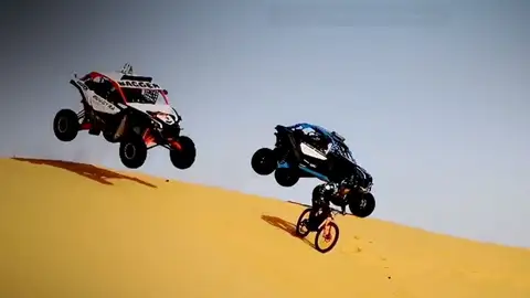 Yasmeen y Aliyyah sueñan con participar algún día en el Dakar Yasmeen y Aliyyah sueñan con participar algún día en el Dakar