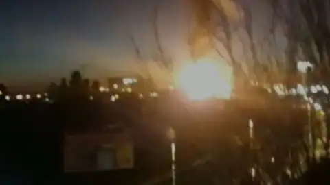 Incendio petroquimica en Tarragona Incendio petroquimica en Tarragona