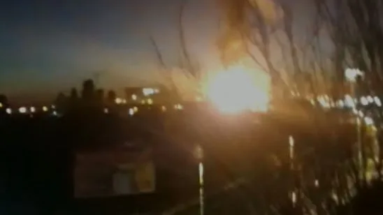 Incendio petroquimica en Tarragona