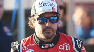 Fernando Alonso, durante el Dakar Fernando Alonso, durante el Dakar