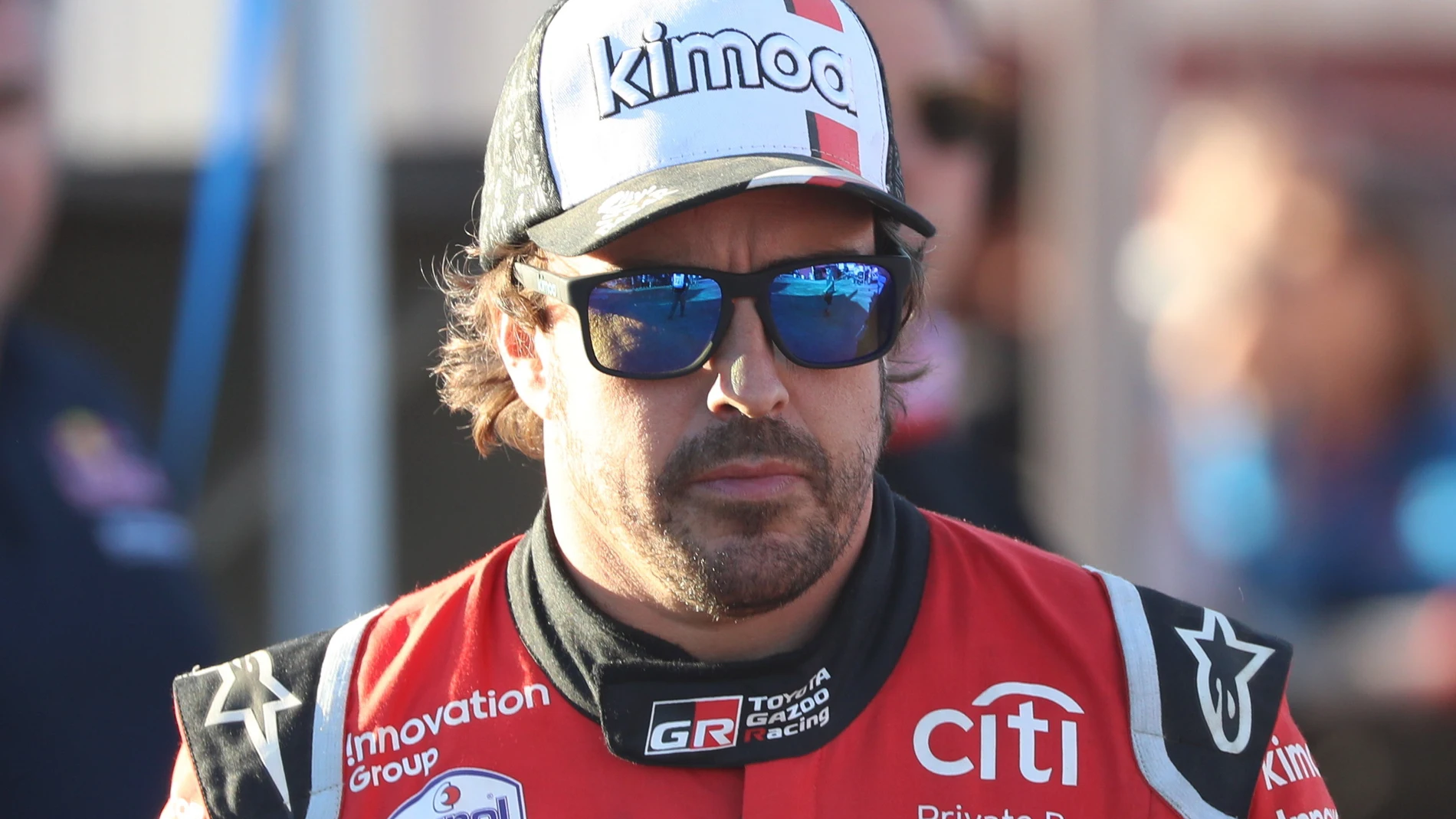 Fernando Alonso, durante el Dakar Fernando Alonso, durante el Dakar