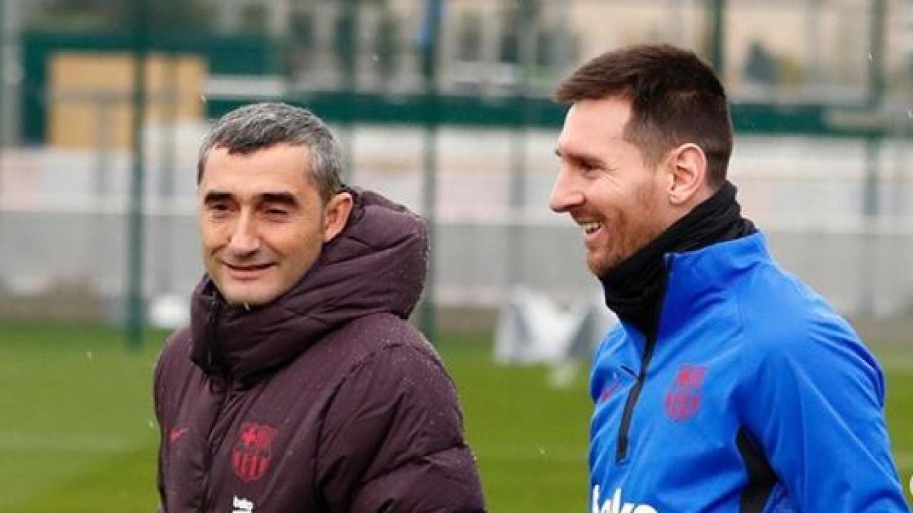 La emotiva carta de despedida de Leo Messi a Valverde 