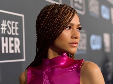 Zendaya en los Critics Choice Awards